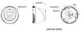 IP-kamera IPC-T240HA-LU 2.8mm 4MP Dome valkoinen (4/4)