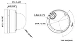 IP Camera DS-2CD1743G2-LIZ(S)U 4MP Dome (4/4)