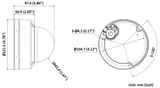IP-kamera DS-2CD2147G2H-LISU 4MP f4mm dome valkoinen (4/4)