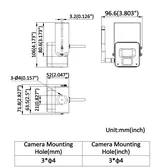IP Camera DS-2CD6B35G0-PLW 3MP 4mm WiFi Covert Black (3/4)