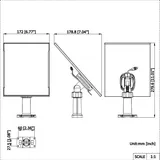 Kit de cámara IP Hikvision DS-2CFS04/4G 4 MP 2,8 mm 4G LTE Mini PT, blanca + panel solar (6/6)