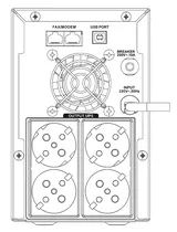 UPS DS-UPS2000/GER 2000VA/1200W Torre (6/6)