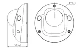 IP Camera DS-2XM6756G1-IM/ND 5MP 2mm mini Dome white (2/2)