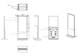 DS-D6055UT-D/S 55" Slim Floor-Standing Touch Info Screen (3/3)