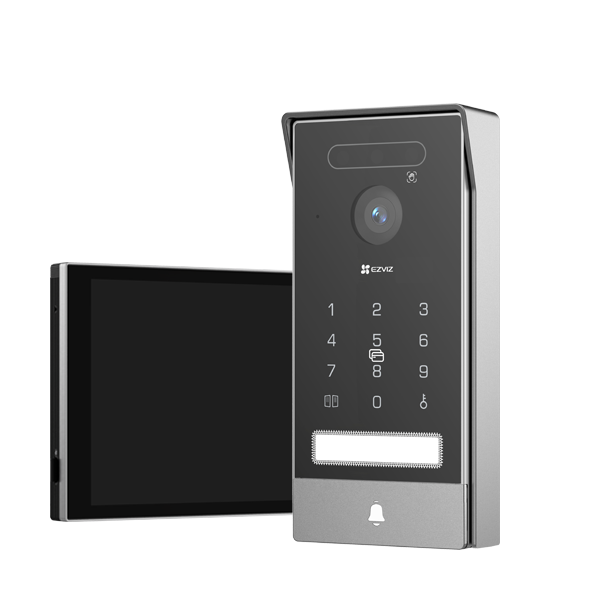 EZVIZ HP7 PRO 8MP Video Door Station with Face & Palm Recognition + Monitor