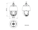 PTZ Camera DS-2DE7A812MCG-EB 8MP 12X Turbo Dome (2/2)