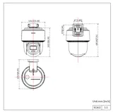 PTZ Camera DS-2DE2C400MWG-E 4MP 2.8mm Dome white (4/4)