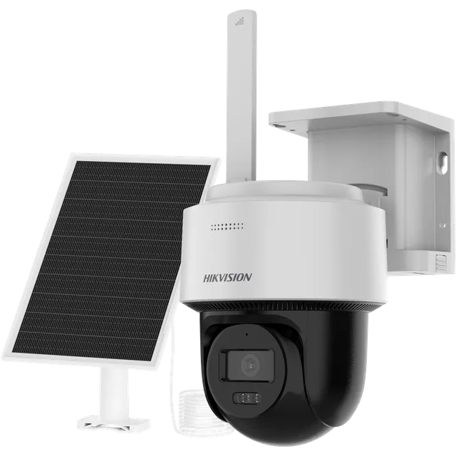 PT Camera DS-2CFSP4/4G 4MP 2.8mm 4G 24/7 Solar white | cameraworld.eu PT Camera DS-2CFSP4/4G 4MP 2.8mm 4G 24/7 Solar white