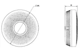 Smoke detector Smoke Alarm-HF-S3E-R8 photoelectric HF-Link series white (3/3)