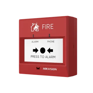 Manual call point HF-CMP1 conventional with base red