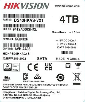 HDD DS40HKVS-VX1 4TB 3.5" SATA 5400rpm 128MB