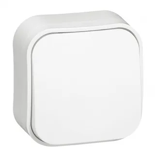 Surface-mounted key switch 782400 1-nupp 10AX white