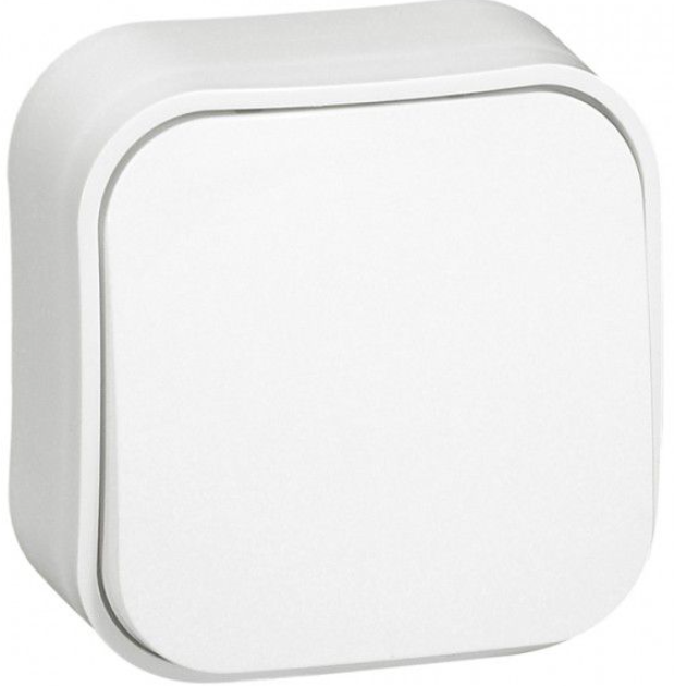 Exit button 782405 surface mount 65x65x35mm white