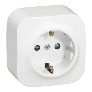 Plug 782411 2P+E schuko 16A white