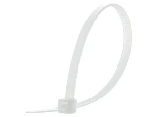 Cable ties / Zip ties 031827 4.6x180mm white 100 pcs/pack
