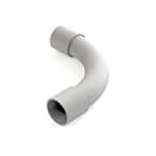 Rigid elbow 31-103-00 90° 20.5mm PVC white