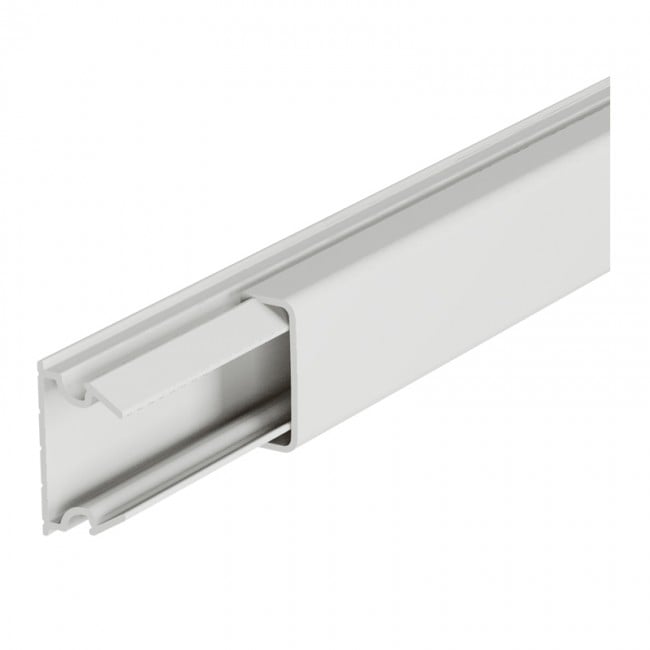 Cable box 638100 (77) 15x10mm white 1 pcs=2m