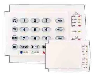 Wired keypad K10H LED 10-zone