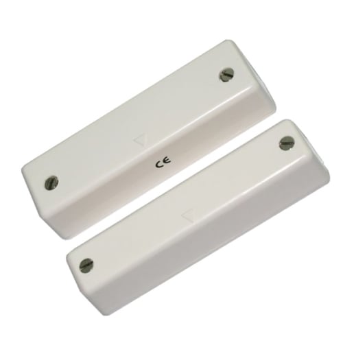 Magnetic contact 5C-53T surface-mounted for metal door 84x19mm white