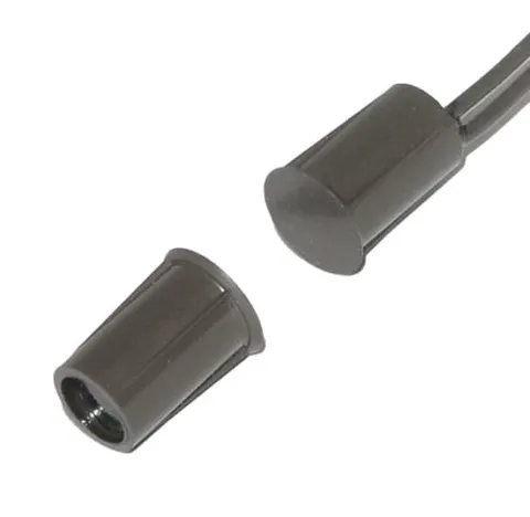 Magnetic contact 5C-33B flush-mounted for wood 17x9mm brown
