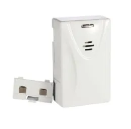 Wireless water leak sensor 404-004 12-24VDC 85dB with buzzer white