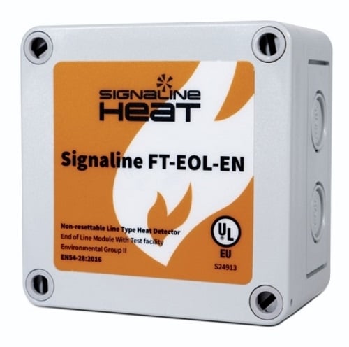 End element FT-EOL-EN test device with alarm/fault switch 1-2 zones