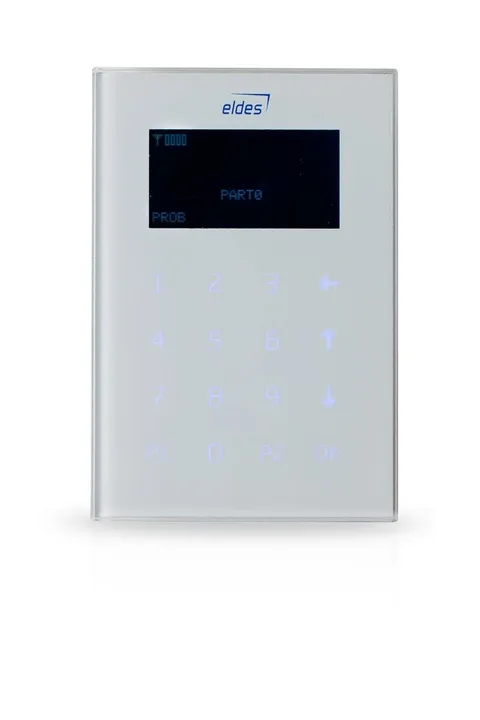 LCD-Tastatur EKB2 Weiß