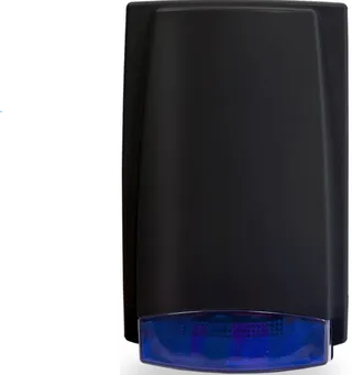 Outdoor siren MR300 black with blue light