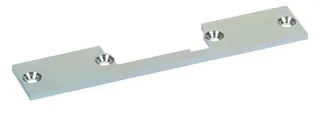 Strike plate / cover plate OK-S1SG 130x25mm silver