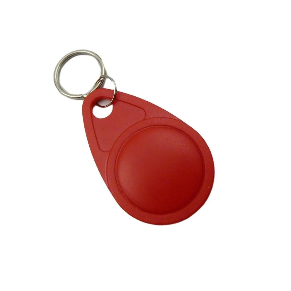 Button S103-R 125kHz with number oval red