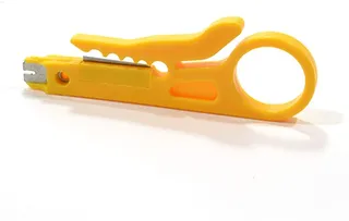 UTP/FTP cable punch-down tool yellow