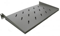 Rack 19" cabinet shelf 1U L250 250mm grey
