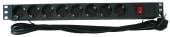 Power Distribution Unit SW-1U-8G-MS-P 19'' 8x220V Rack
