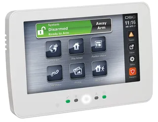 HS2TCHPROEE1 Keypad 7" Touchscreen + Prox Reader White