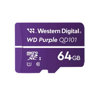 MicroSD Speicherkarte WDD064G1P0C 64GB QD101 Purple