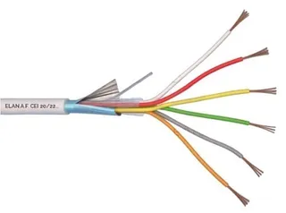 Alarm cable 6x0,22mm 100m Eca