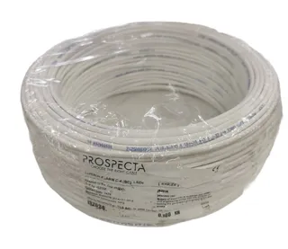 Alarm cable ISZ039 Li-H(St)H C-4(BC) 8x0.22mm LSZH Cca s1d1a1 white 100m