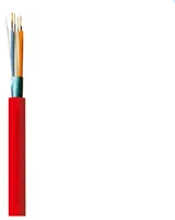 Shielded sensor cable HTKSHekw 1x2x1.0mm Cca-s1a d1 a1 red 100m (1/2)