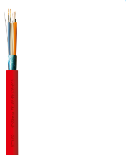 Shielded sensor cable HTKSHekw 1x2x1.0mm Cca-s1a d1 a1 red 100m