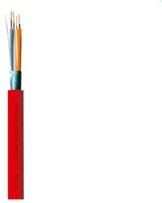 Shielded sensor cable HTKSHekw 1x2x1.0mm Cca-s1a d1 a1 red 100m