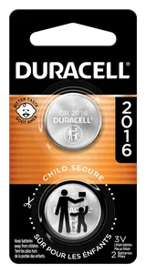 Duracell CR2016 Lithium Battery 1pc (1/3)