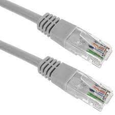 Patch cable K8456.1 Cat.5e UTP PVC 1m grey