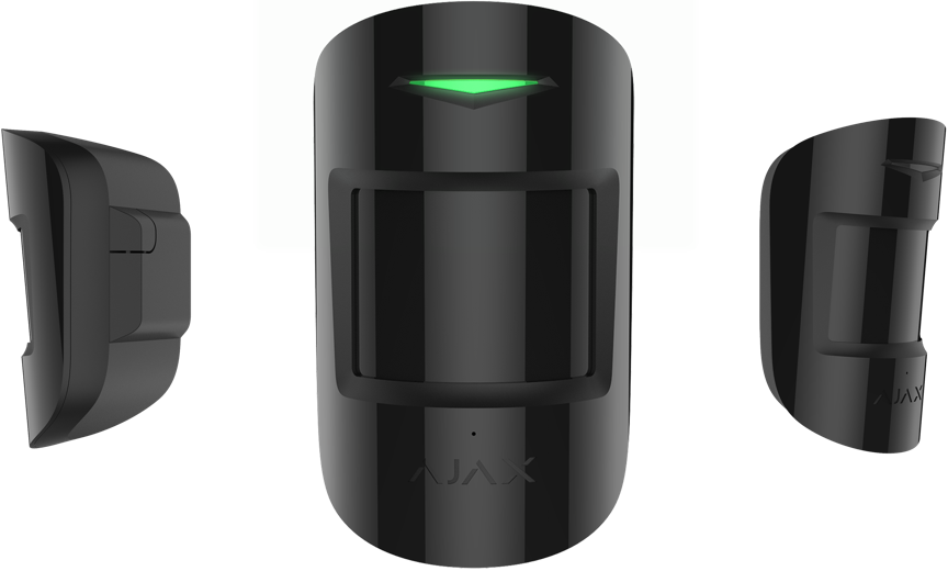 Rörelse+ Glasbrott Sensor CombiProtect Svart