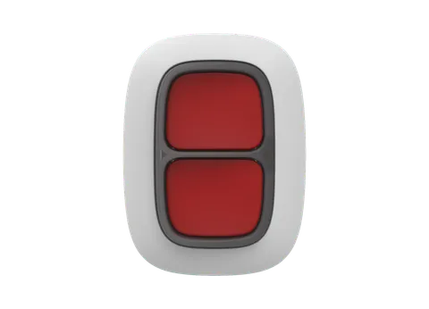 Panic button DoubleButton white