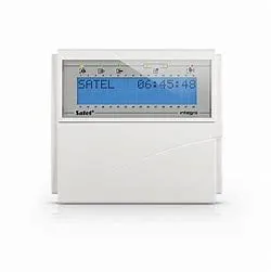 Keypad with flap INT-KLCD-BL blue light