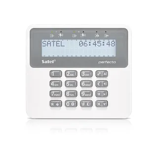 LCD keypad PRF-LCD PERFECTA for control panels white