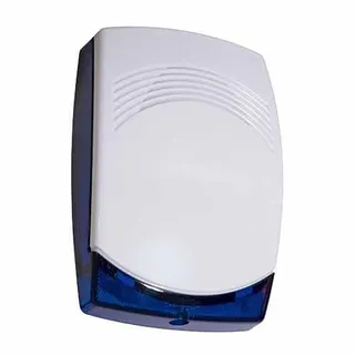 Siren with Strobe SO/PICCOLO/WB/G3 Indoor Blue