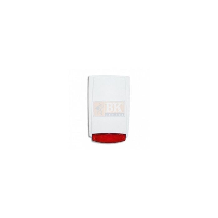 Outdoor siren MR300 white with red light