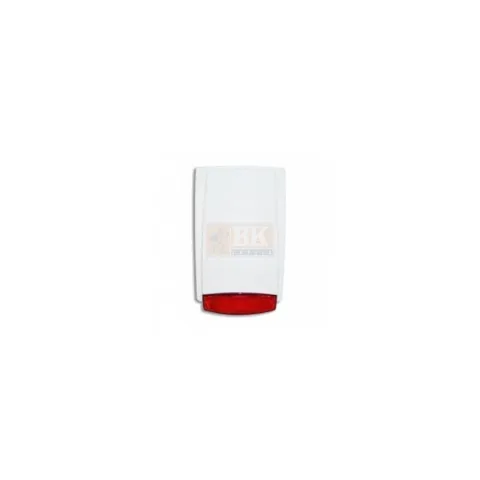 Outdoor siren MR300 white with red light