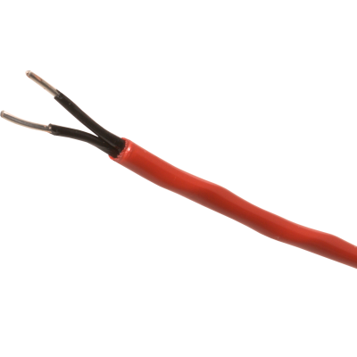 Temperature cable FT-185-R 185°C with protective sheath red